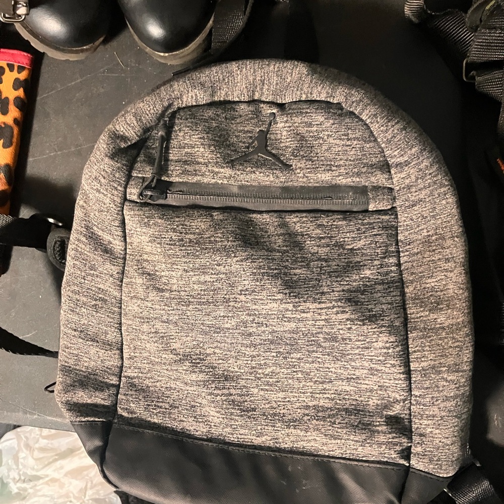 Jordan Heathered Gray Backpack